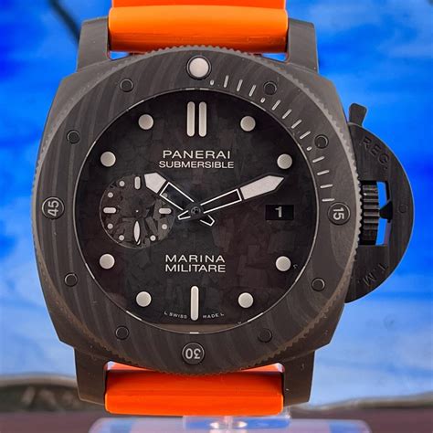 Panerai Submersible 2020 Box & Papers Carbotech 47mm PAM 